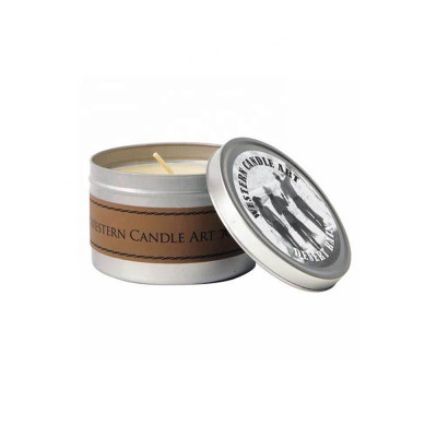 Small travel tin soy candles wholesale with private labels(TIN-85)