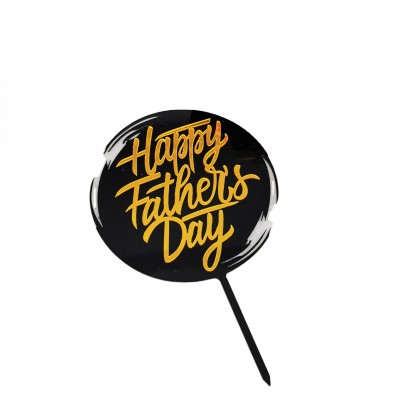 Happy father day party cake topper Daddy thanks cupcake topper