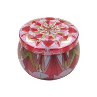 Wholesale decorate scented candle tin set for Christmas Decoration (TIN7050-1911)