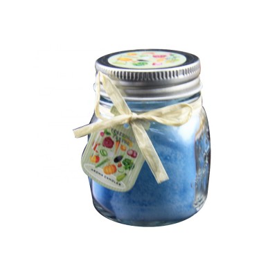 Multi-Colored Customized Candle Jars Scented Soy Wax Candle