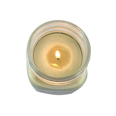 Square shape candle  jar scented candle with customize scents and OEM soy wax candle